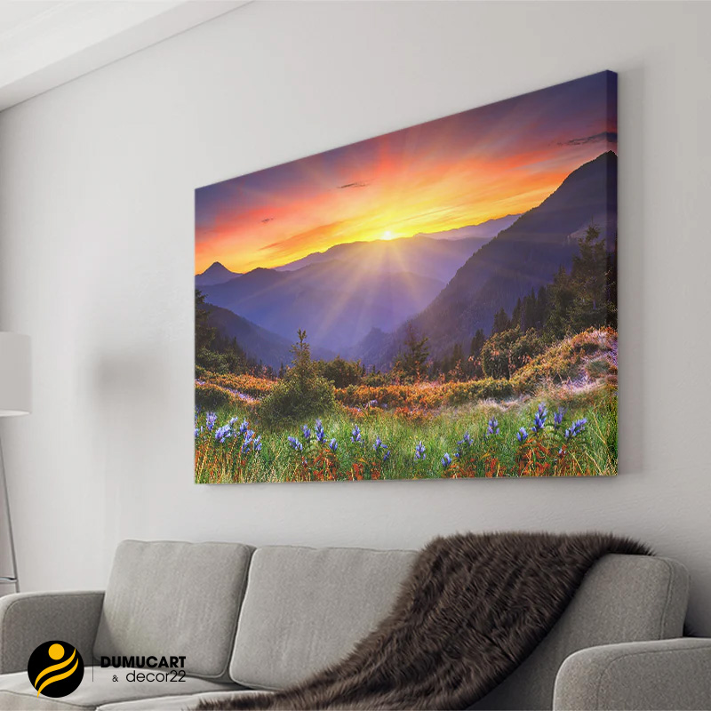 in tranh canvas