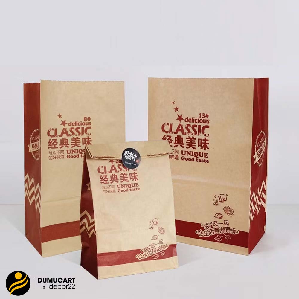 In túi giấy takeaway