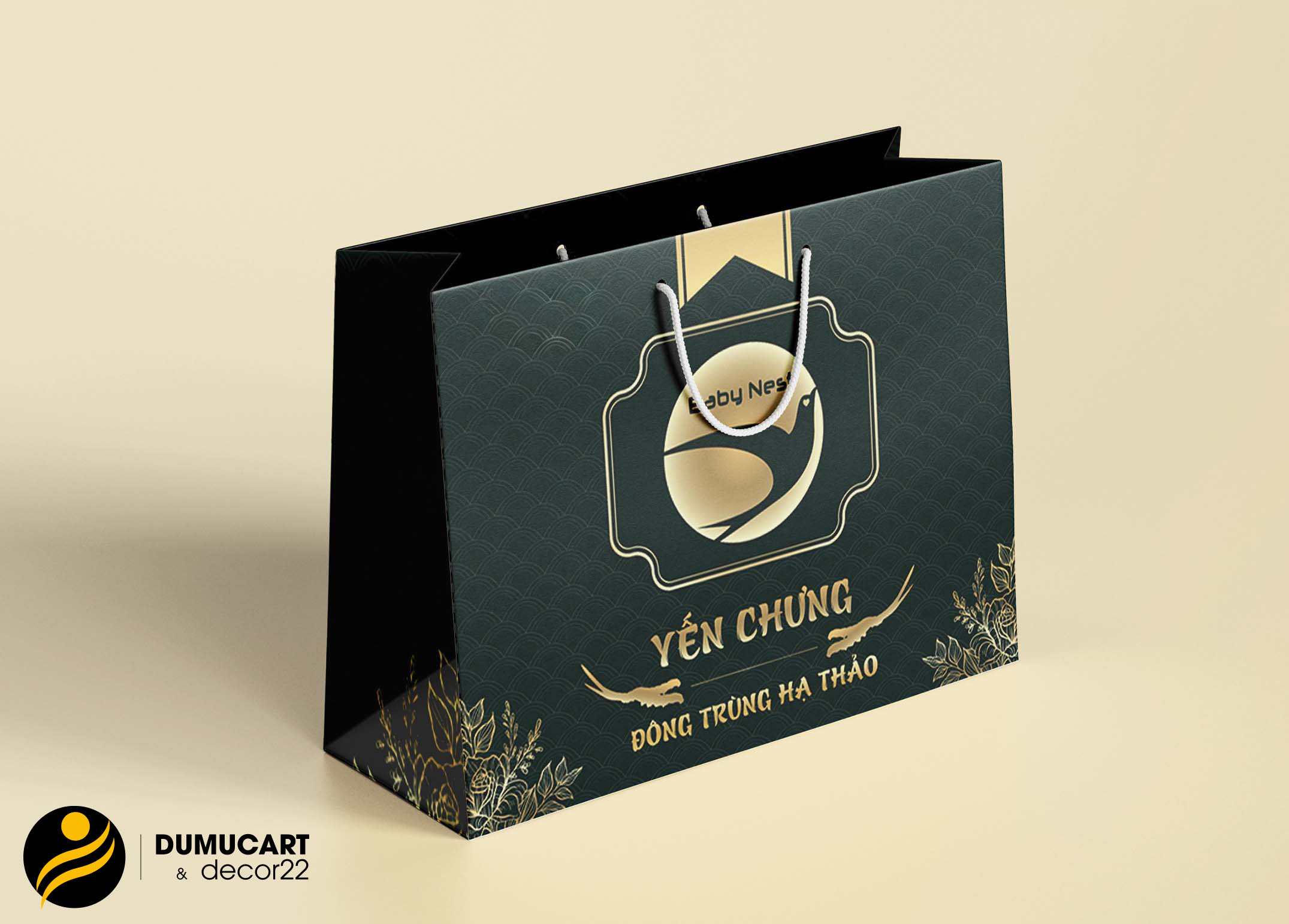 In túi giấy yến sào