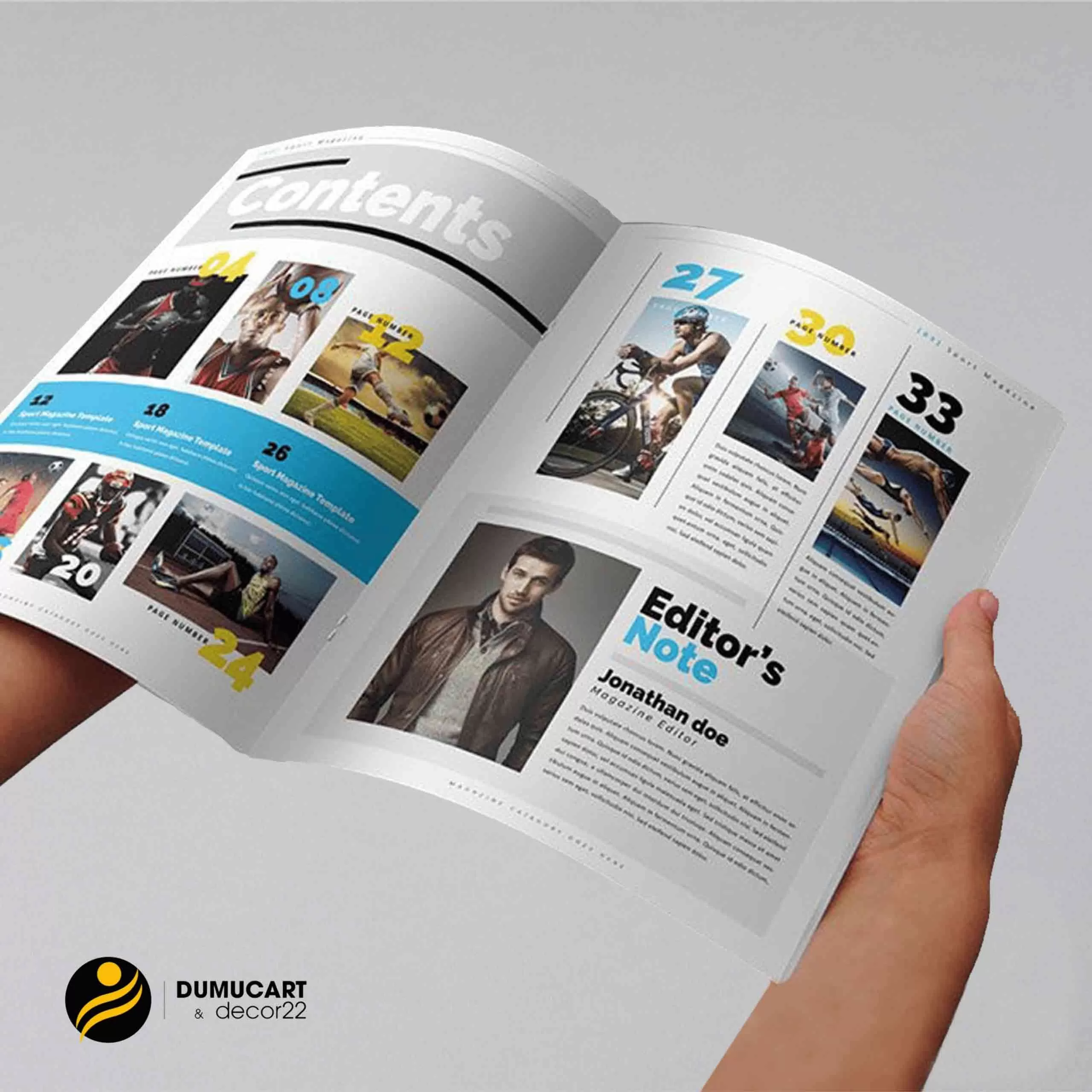 Catalog tạp chí bìa mềm