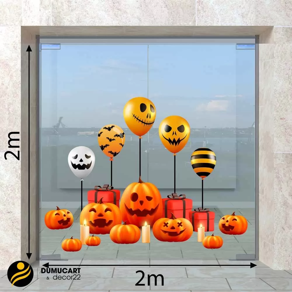 decal trang trí halloween giá tốt