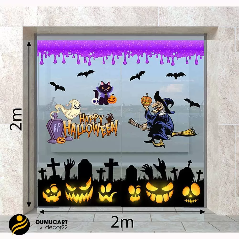 decal trang trí halloween giá tốt