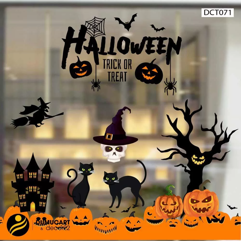decal trang trí halloween giá tốt