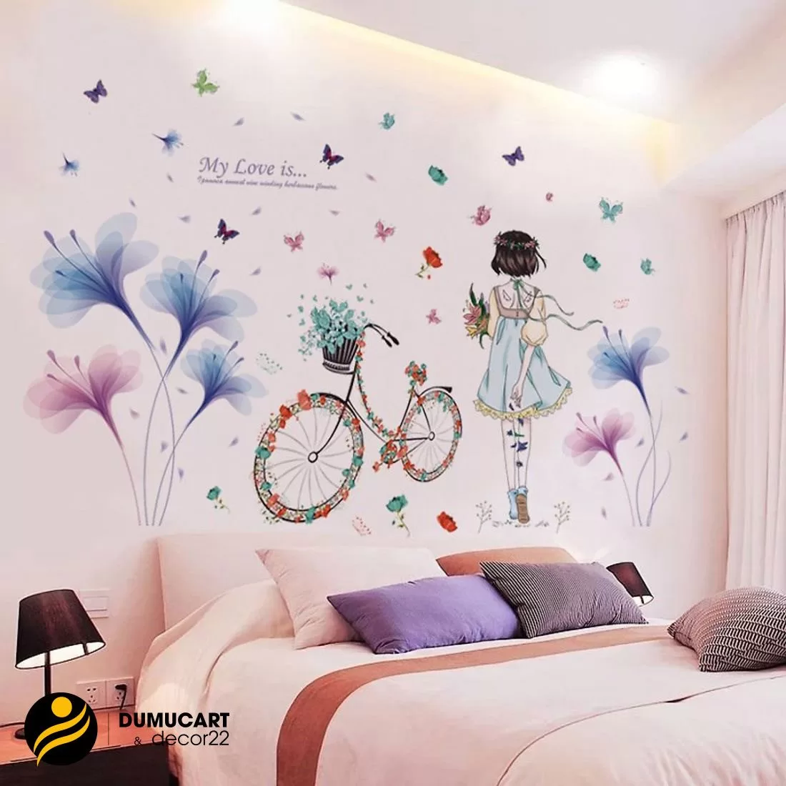 in decal dán tường