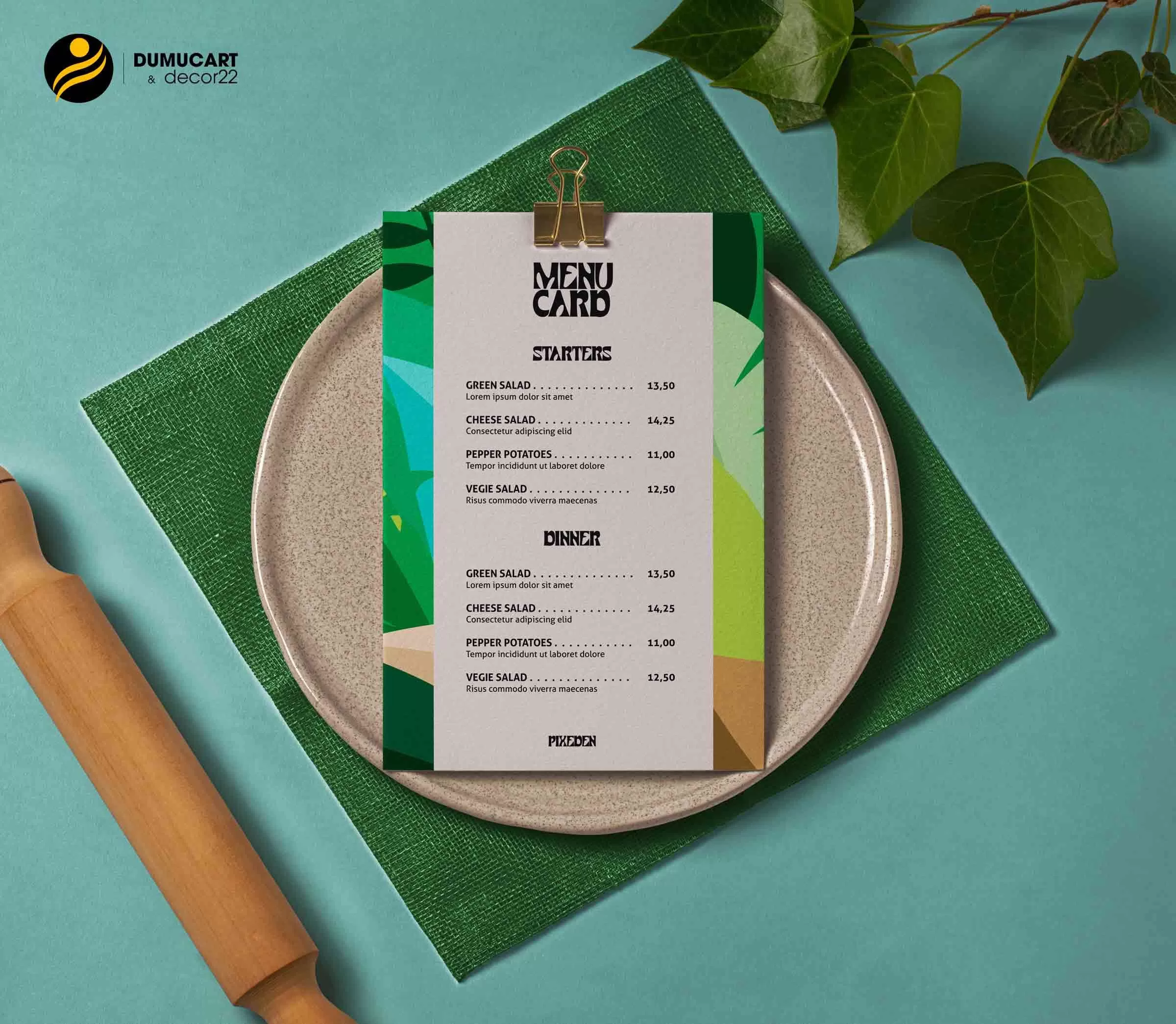 in menu