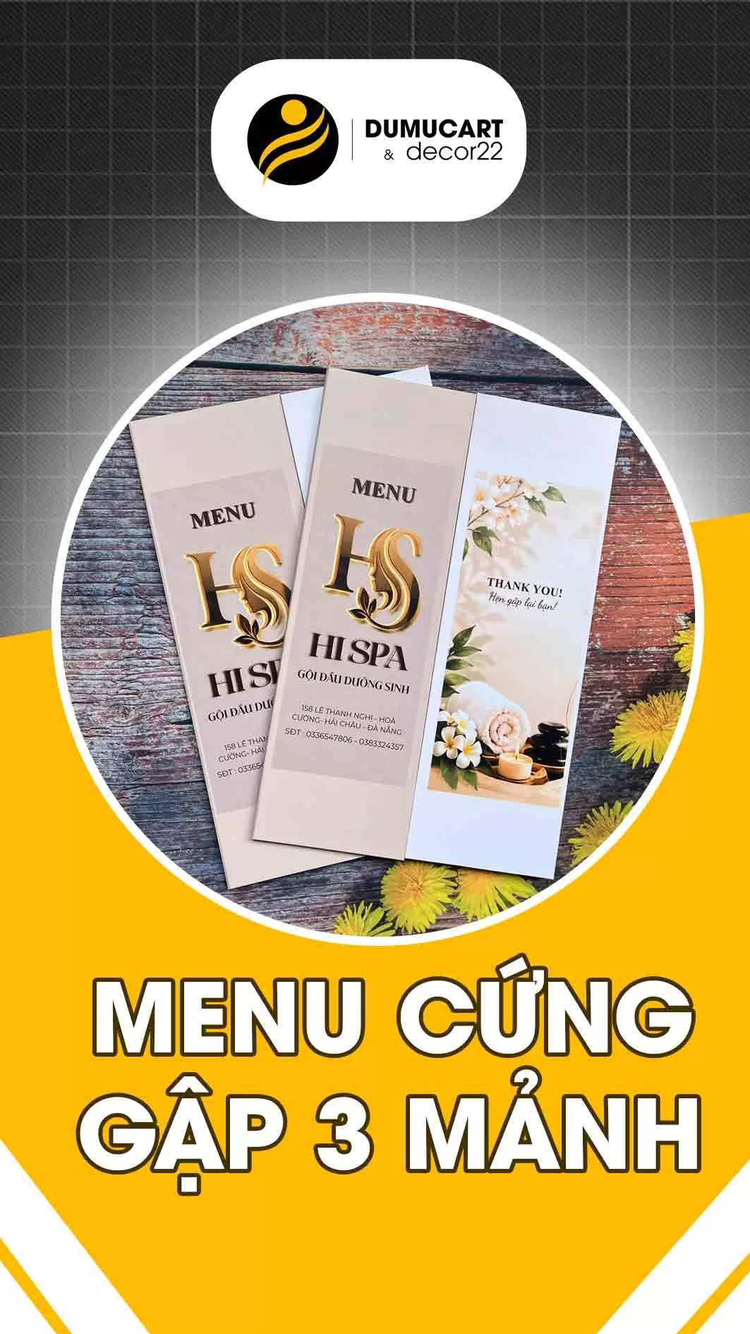 in menu
