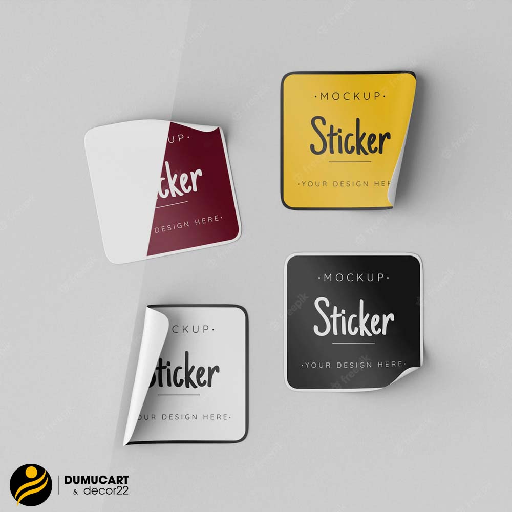 sticker giấy