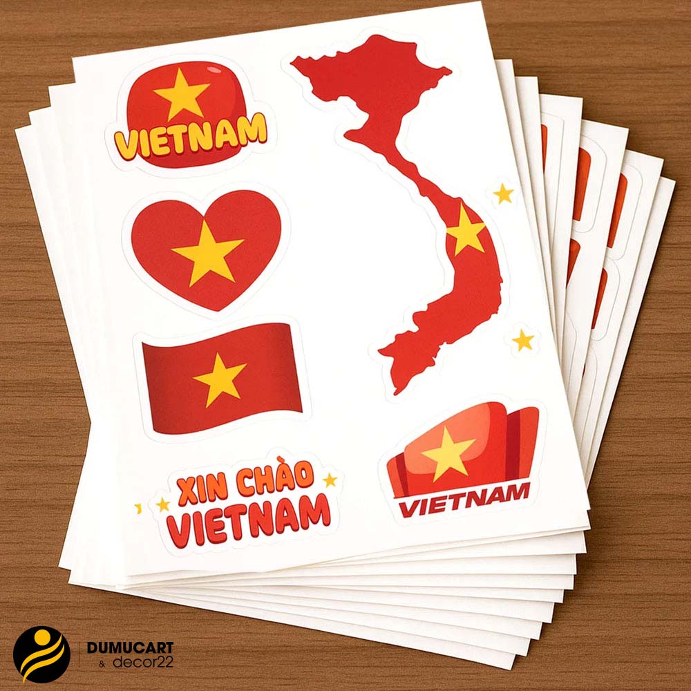 In Sticker Giấy