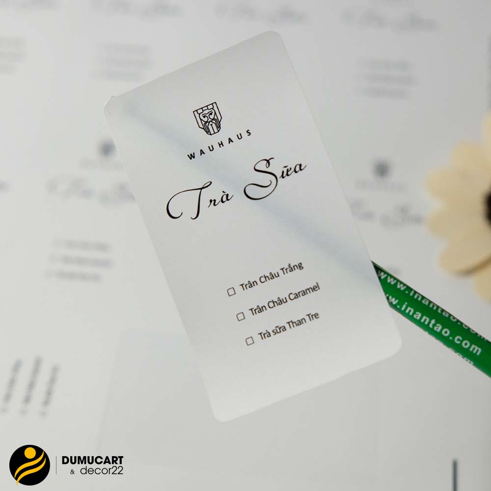 sticker nhựa