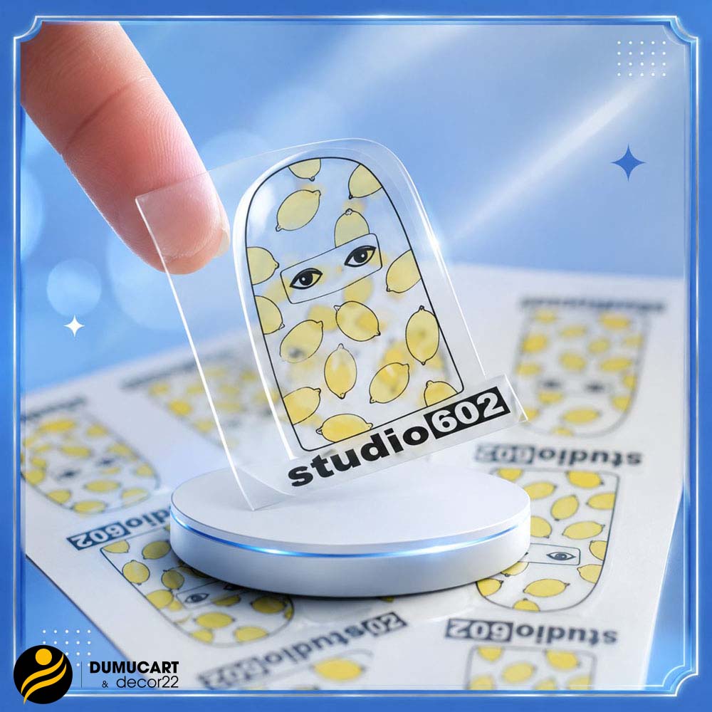 In Sticker Nhựa