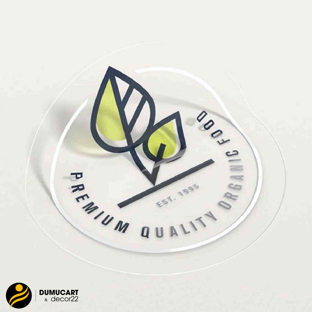 In Sticker Trong Suốt