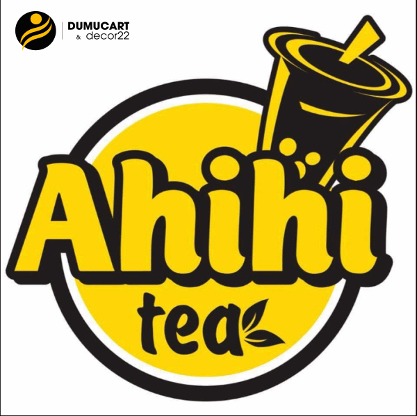 logo ly trà sữa đẹp