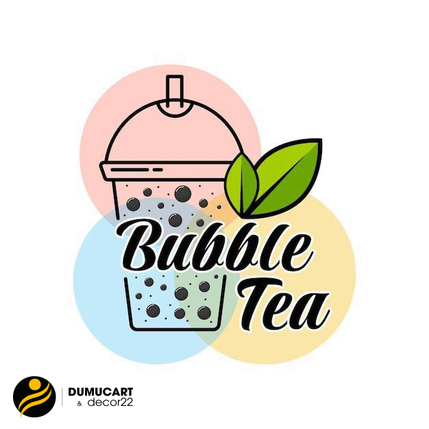 logo ly trà sữa đẹp
