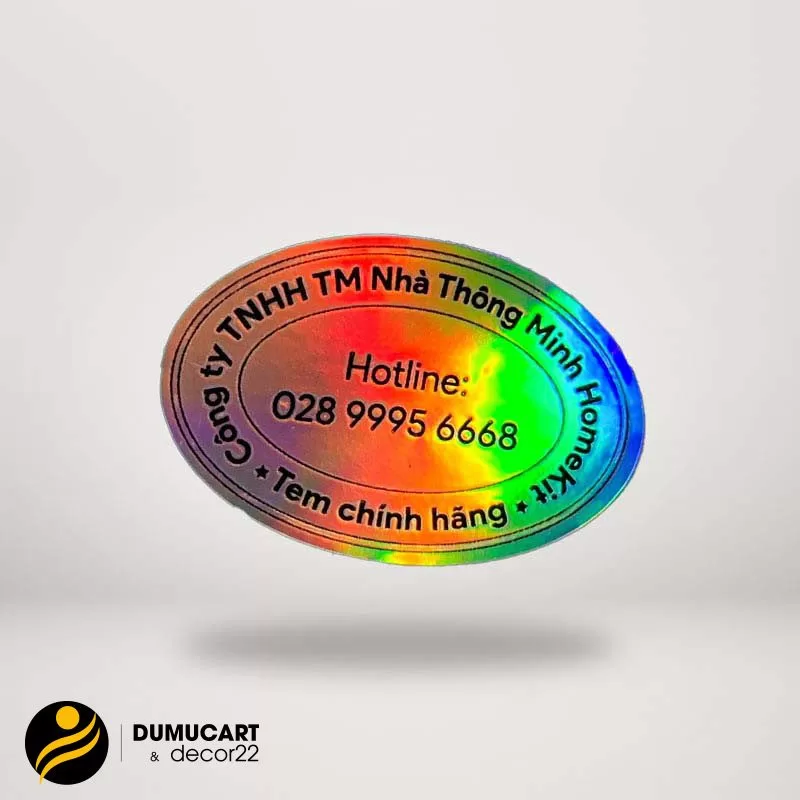 in tem vỡ 7 màu