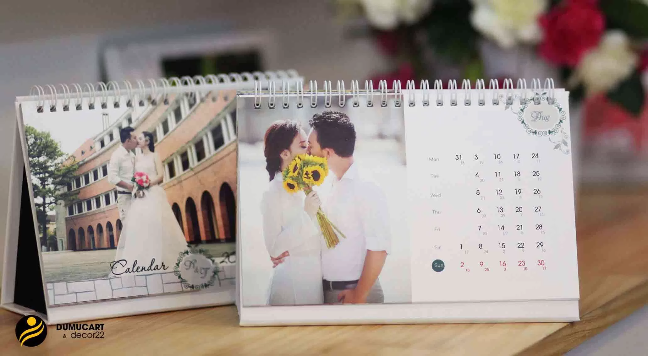 in ảnh lịch treo tường