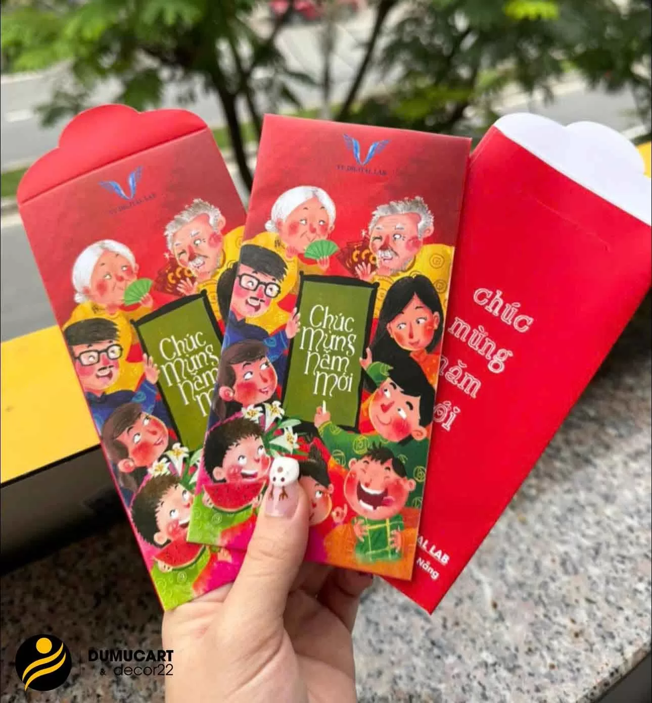 in bao lì xì đà nẵng