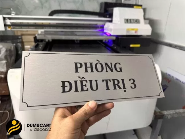 in uv trên alu