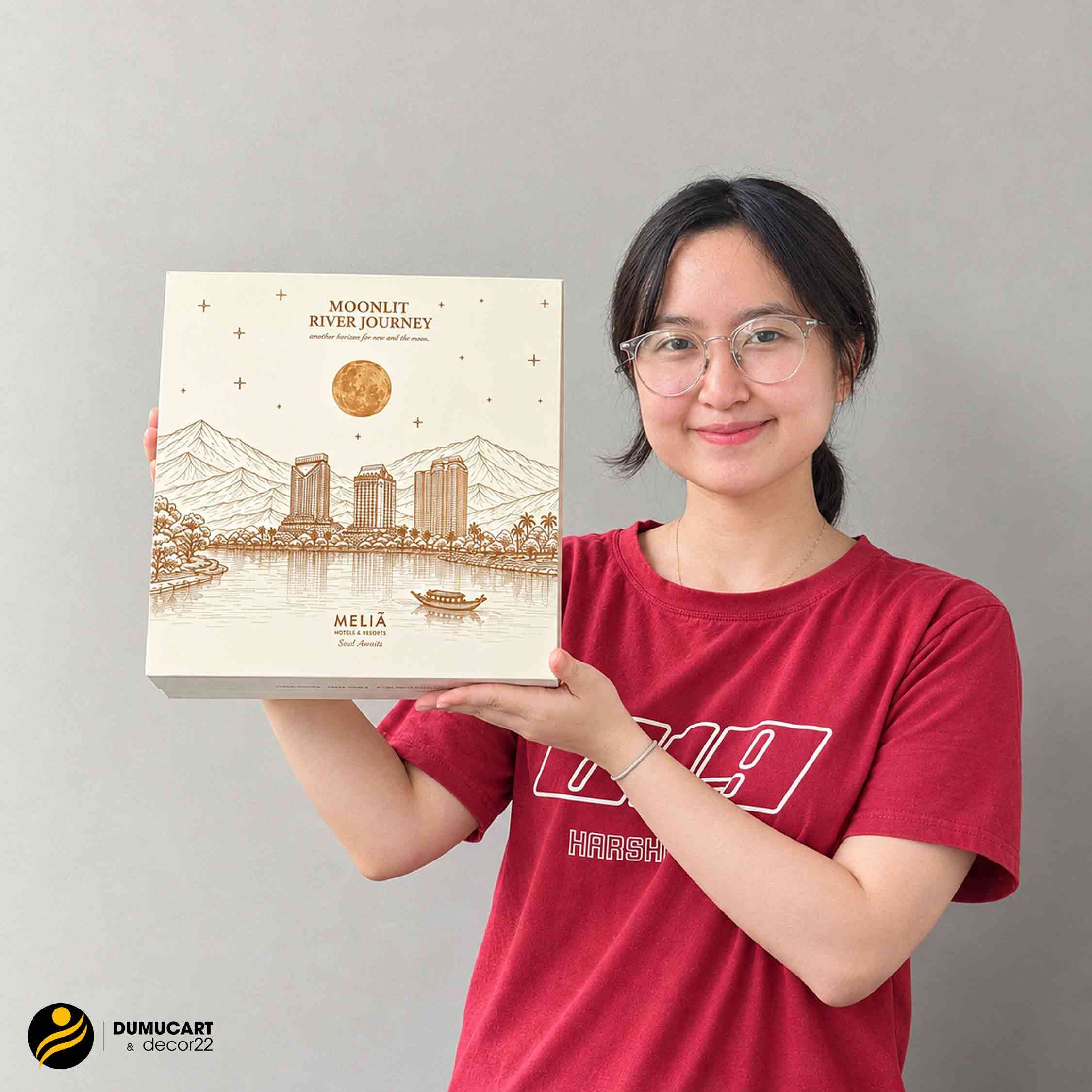 Hộp bánh trung thu cho khách sạn