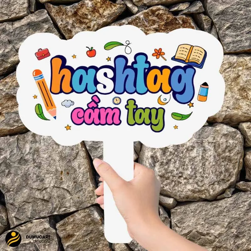 in hashtag cầm tay đà nẵng