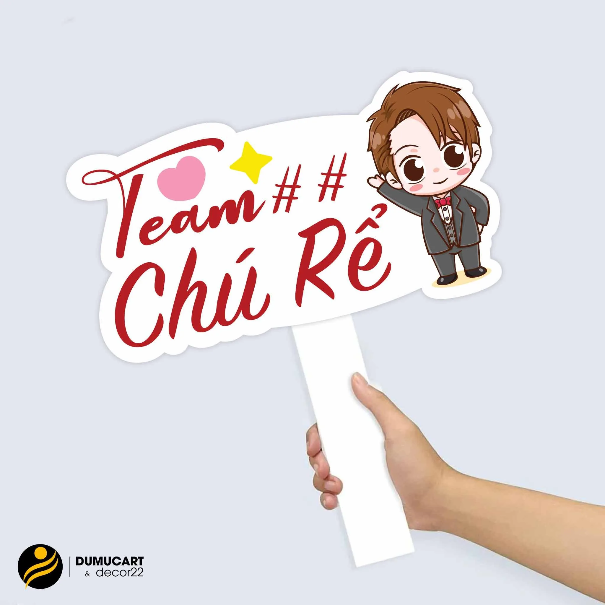 in hashtag cầm tay cưới