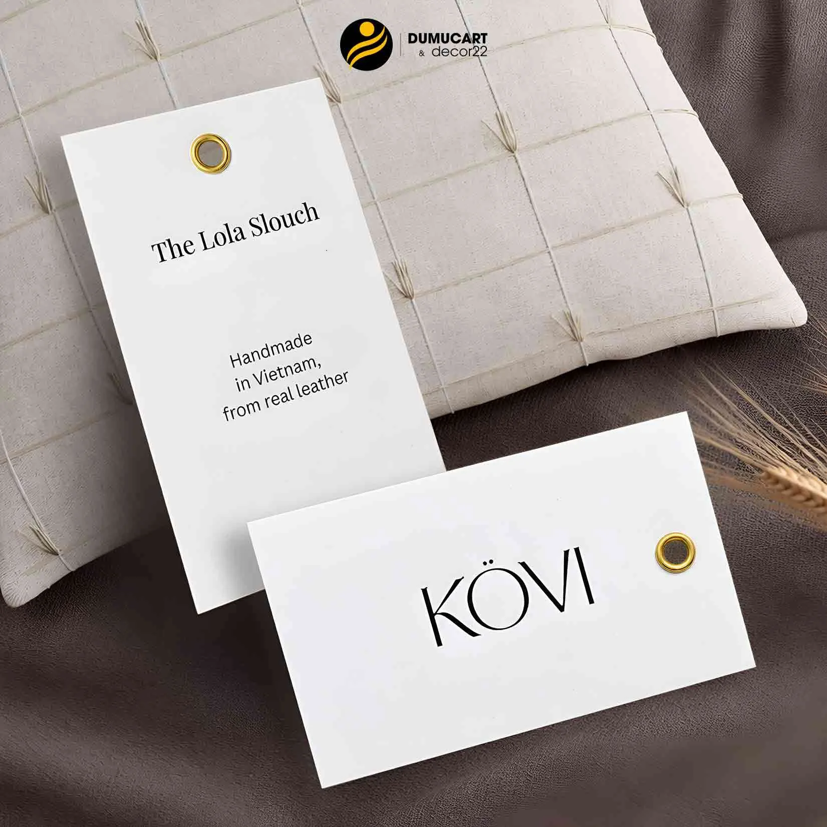 Tag Quần Áo Khoen Kim Loại