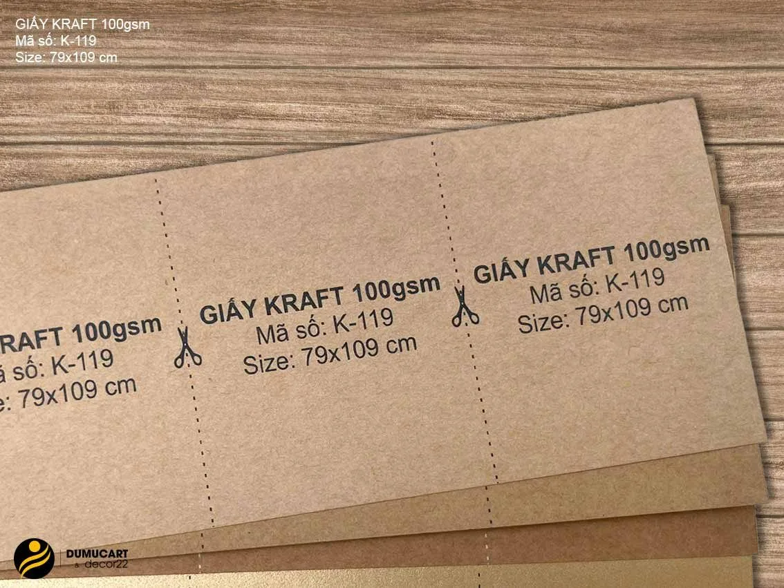 giấy kraft nâu