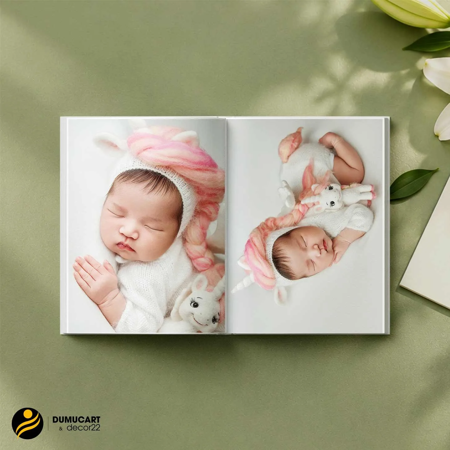 in photobook ảnh em bé Đà Nẵng