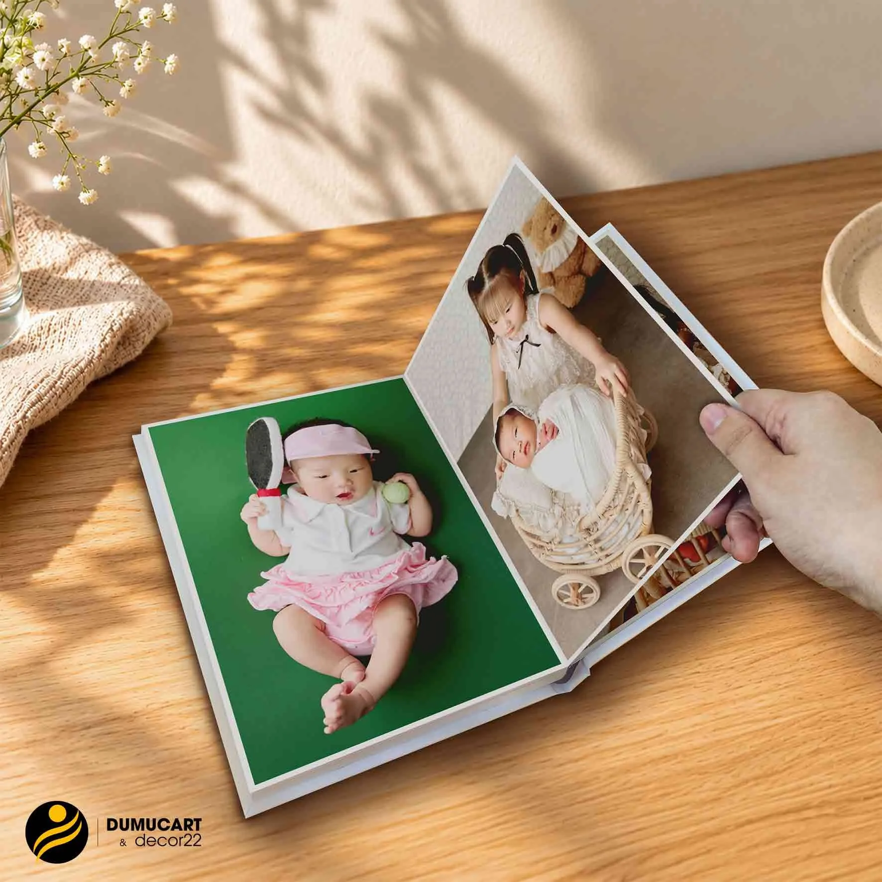 in photobook ảnh em bé Đà Nẵng
