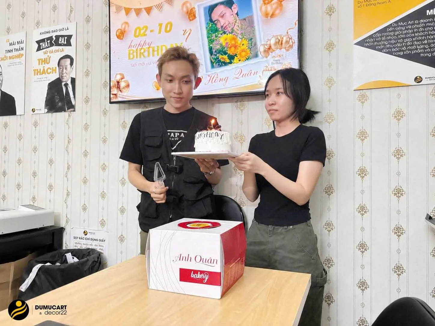 in du mục art tổ chức sinh nhật tháng 09 cho nhân viên