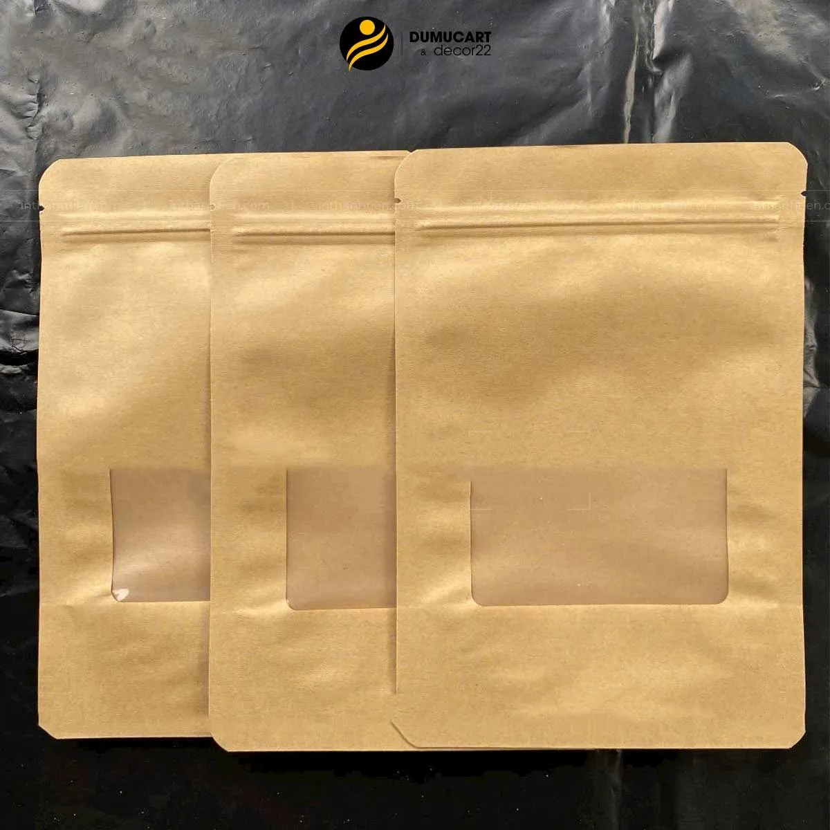 túi giấy kraft zipper