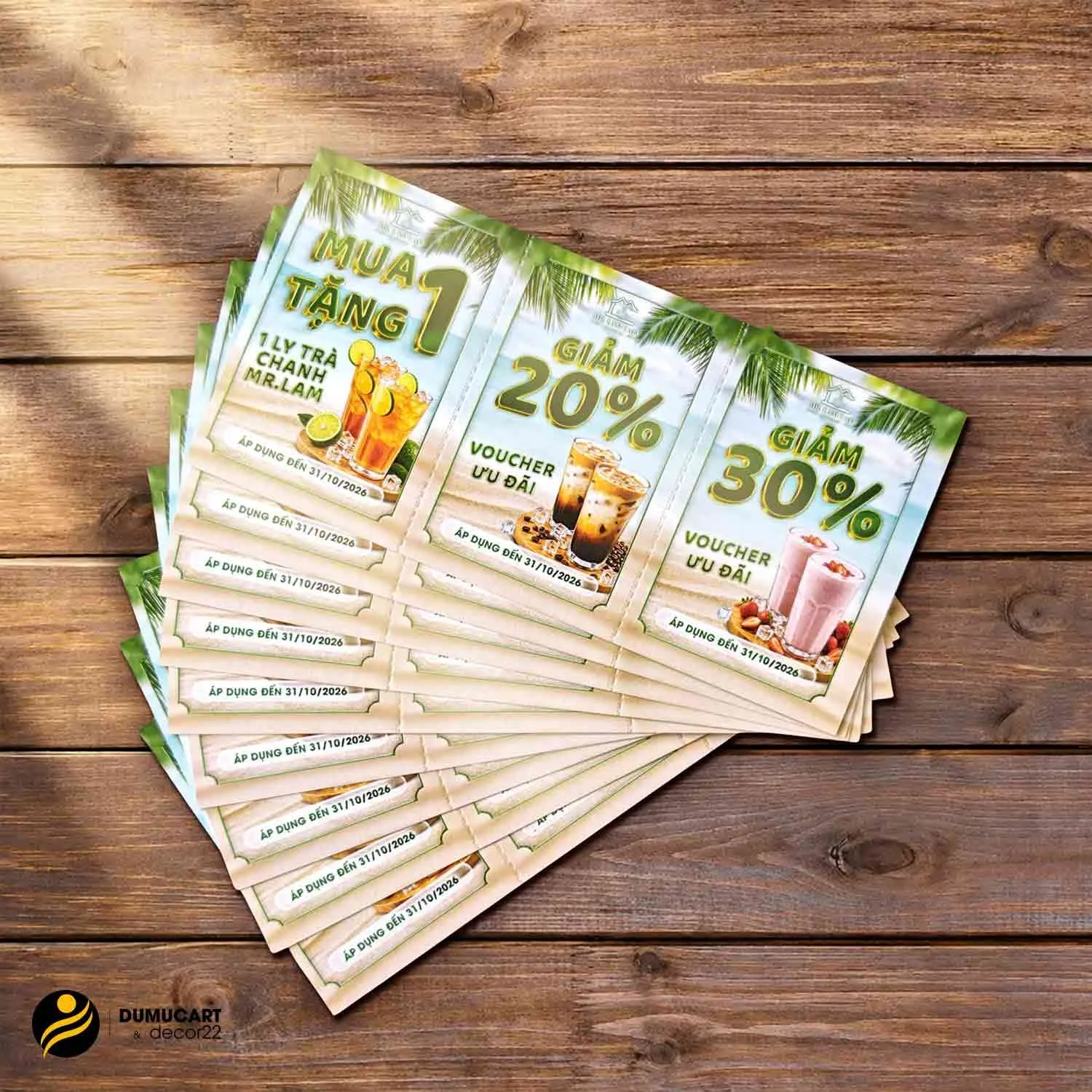 in Voucher Liên Xé Rời