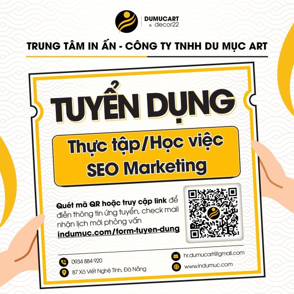 Tuyển dụng Nhân viên/Thực tập sinh SEO website marketing