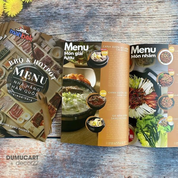 Top 5 xu hướng in menu nhà hàng Đà Nẵng 2025 bạn không thể bỏ qua