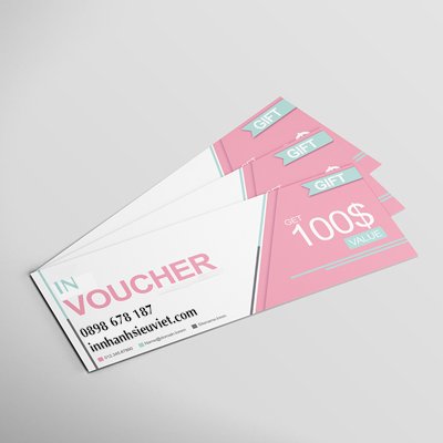 Voucher giấy Couche