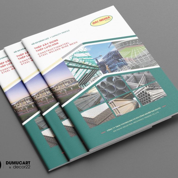 Brochure Dạng Cuốn