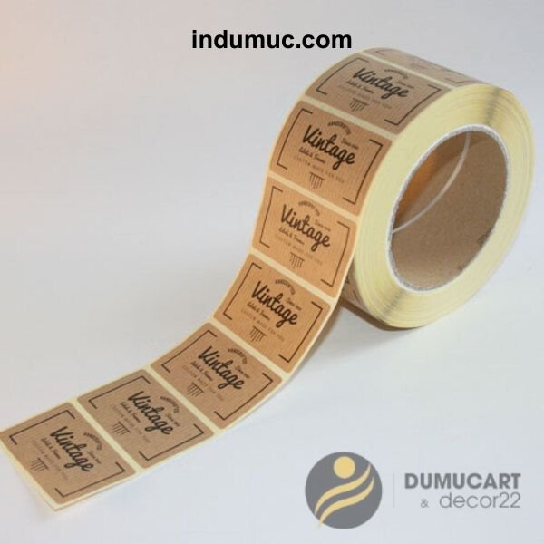 Tại sao in tem nhãn decal kraft Đà Nẵng đang được ưa chuộng hơn decal giấy thông thường?