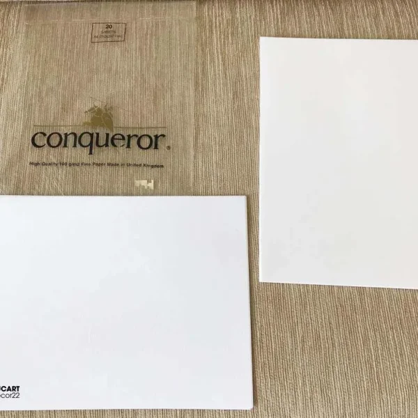 Giấy Conqueror Là Gì? Đặc Điểm, Định Lượng Và Ứng Dụng