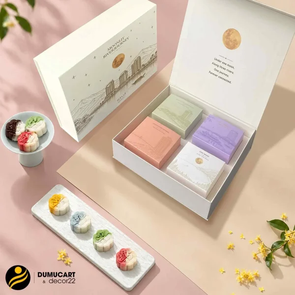 Hộp bánh trung thu cho khách sạn
