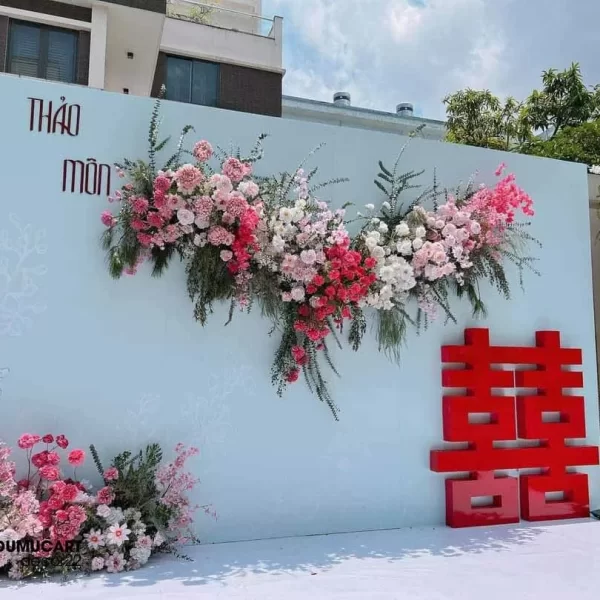 In Backdrop Đám Cưới Chất Lượng Cao – In Nét, Không Bể Hình