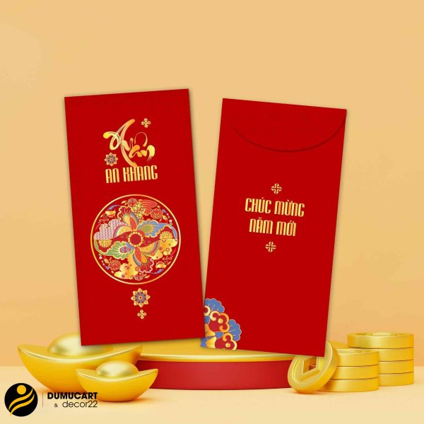 In Bao Lì Xì Cao Cấp – Thiết Kế Sang Trọng, Ép Kim, In UV