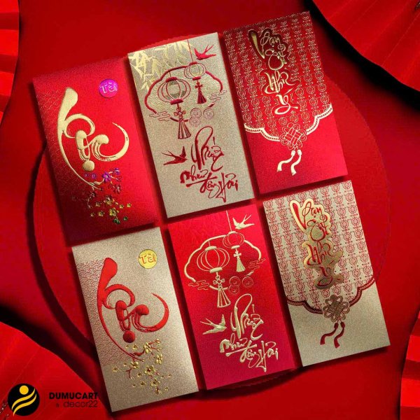 Top 5 Mẫu Bao Lì Xì Tết Đẹp Lạ, May Mắn Và Bán Chạy Nhất