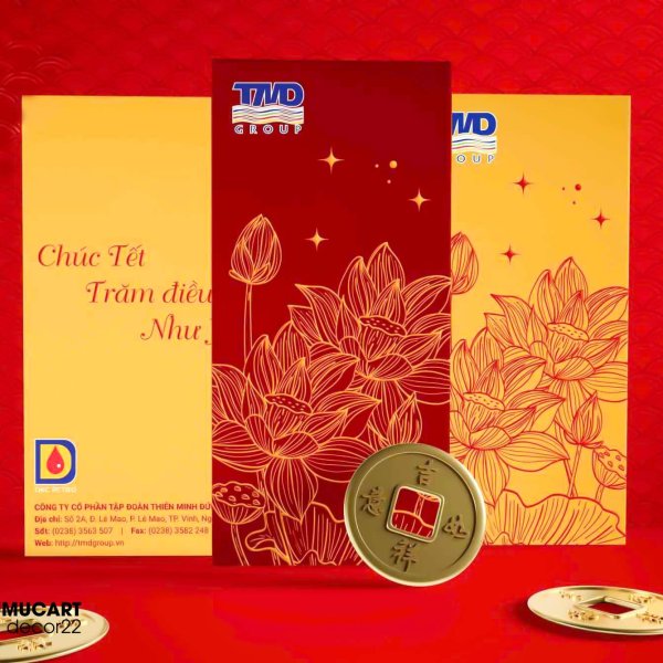 In Bao Lì Xì Doanh Nghiệp Ấn Tượng – Nhận Diện Thương Hiệu