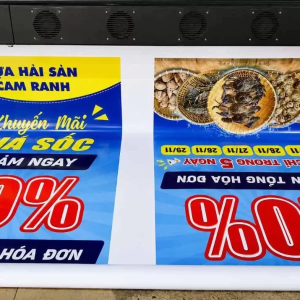 Khổ Bạt In Quảng Cáo Chuẩn: Kích Thước Từng Loại Bạt