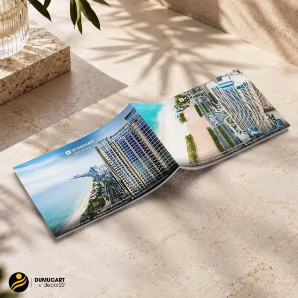 Catalogue Bấm Ghim Giữa Cho Khách Sạn Wyndham