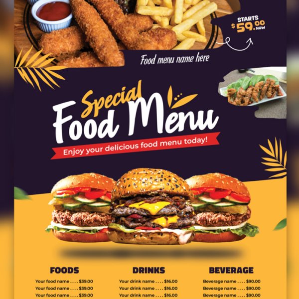Top 50+ Mẫu In Menu Bìa Cứng Giúp Khách Gọi Món Nhanh Hơn