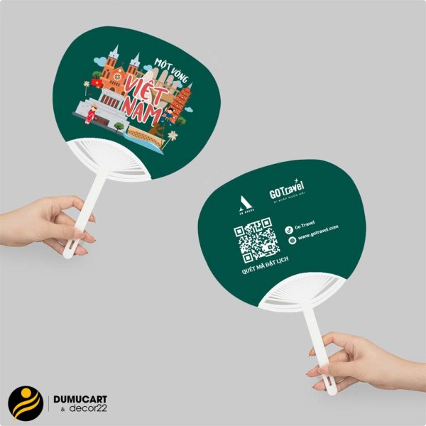 Xưởng In Quạt Nhựa PP Rẻ Đẹp, Chất Lượng Cao Tại Đà Nẵng