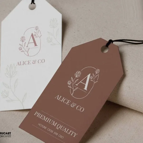 Tag Quần Áo Giấy Kraft