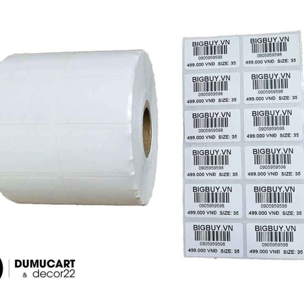 Decal In Tem Nhãn Mã Vạch – In Nhanh, Quét Là Ăn, Dán Chắc