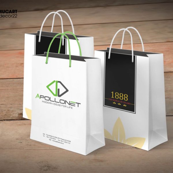 In túi giấy cho shop thời trang đẹp, giá tốt theo yêu cầu