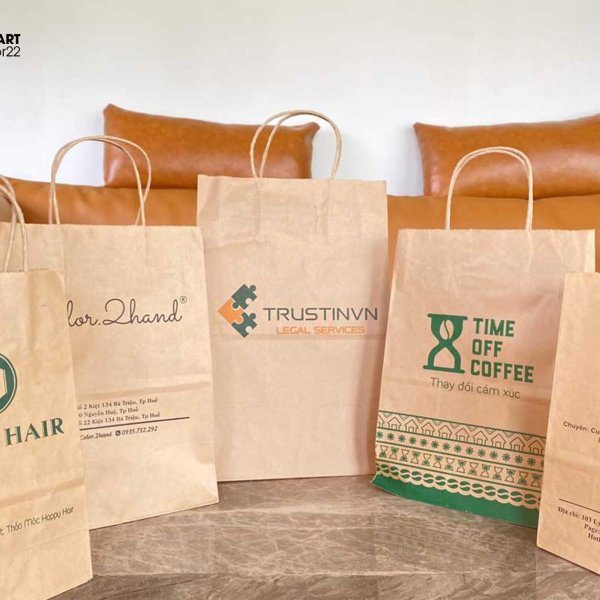In Túi Giấy Kraft Giá Rẻ, Thiết Kế Đẹp Tại Đà Nẵng